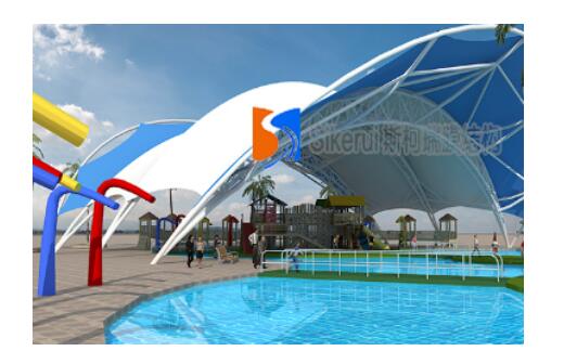 膜(mo)結構遮(zhe)陽(yang)棚(peng)具備(bei)哪(na)些(xie)特點(dian)