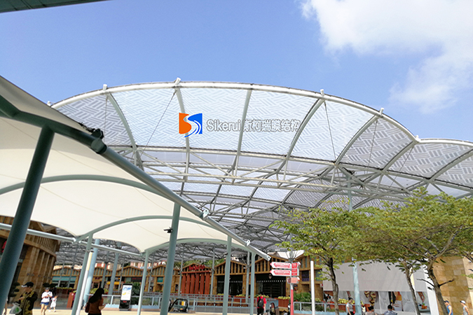 墖吉(ji)尅斯坦(tan)遊樂園(yuan)膜(mo)結構(gou)項(xiang)目